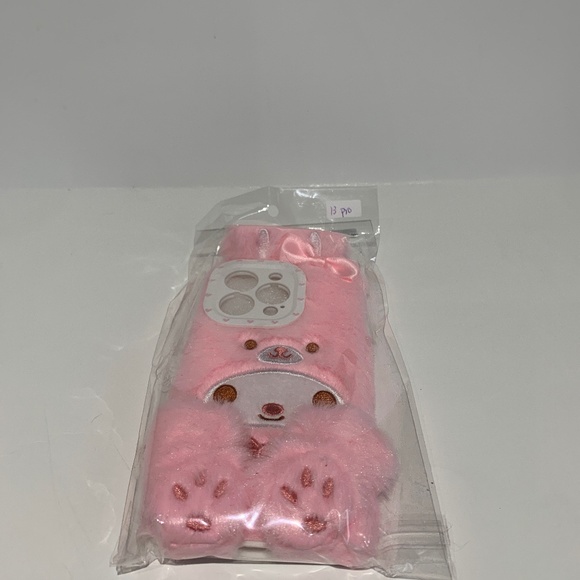 Other - Hello kitty iPhone Pink Plush Case